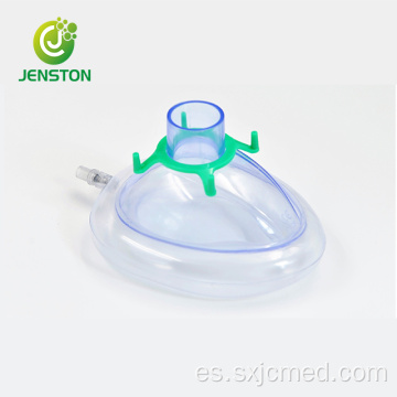 Máscaras faciales de anestesia de PVC médico de salud